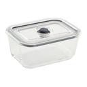 Fiambrera Home ESPRIT Transparente Polipropileno Vidrio de Borosilicato 800 ml