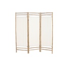Biombo Home ESPRIT Algodón Bambú 165 x 3 x 175 cm