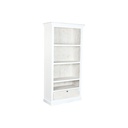 Estantería Home ESPRIT Blanco Madera de mango 90 x 40 x 180 cm