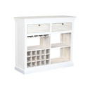 Botellero Home ESPRIT Blanco 120 x 40 x 98 cm