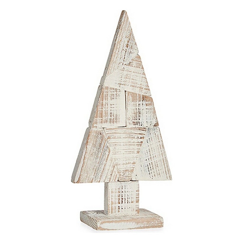 Árbol de Navidad Krist+ 20L015-40 Blanco Natural Madera 9 x 41,5 x 20 cm