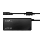 Laptop Charger Aisens ASLC-65WAUTO-BK 65 W