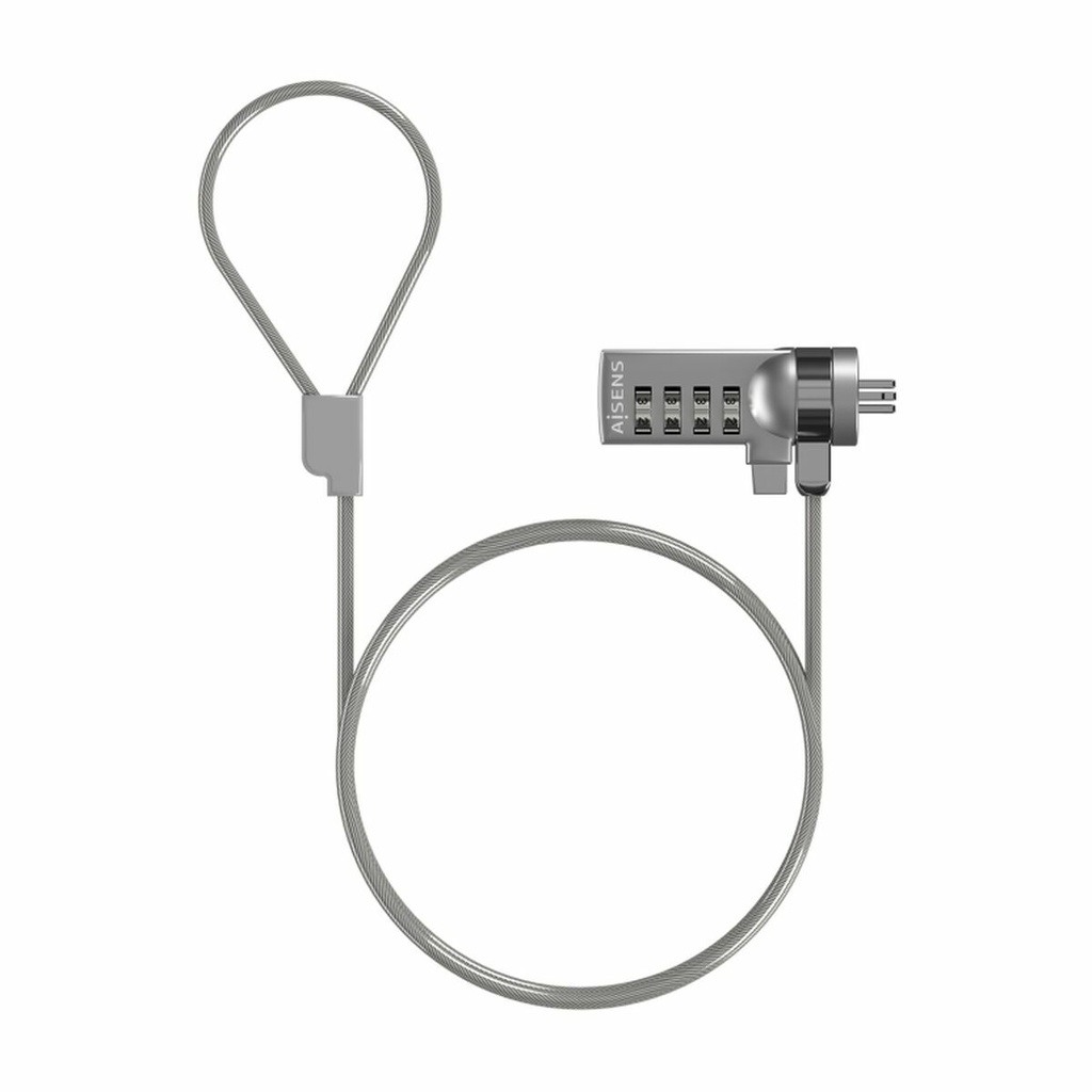 Cable de Seguridad Aisens ASLK-D40N01-SL 1,5 m