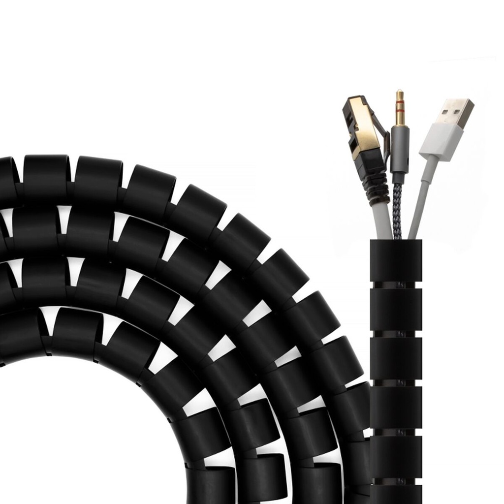 Organizador de Cables Aisens A151-0605 Negro Plástico