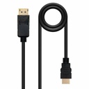 Cable DisplayPort a HDMI NANOCABLE 10.15.4303 Negro 3 m