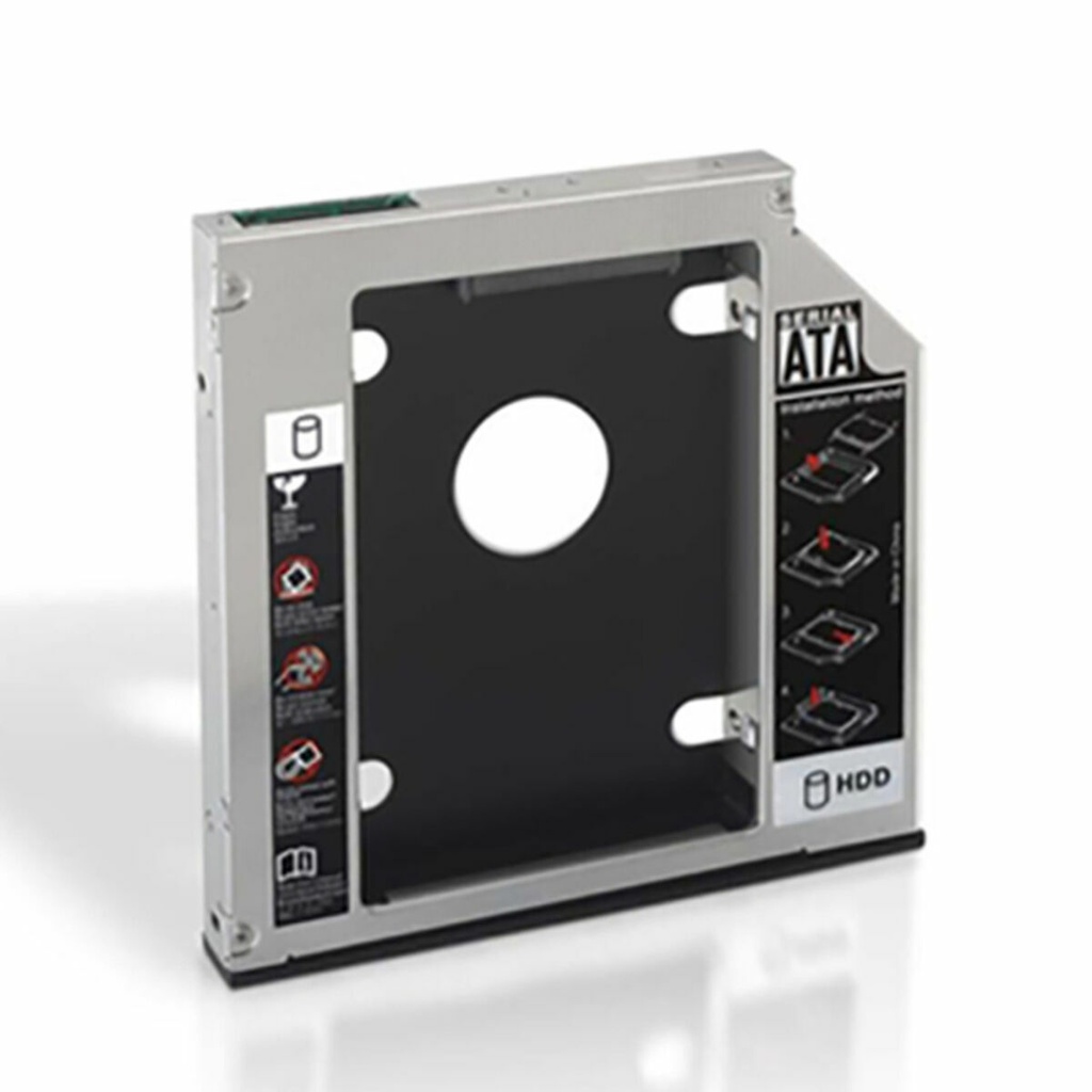 Adaptador Metálico para 2 Discos Duros (3.5"/8,89 cm) NANOCABLE 10.99.0002