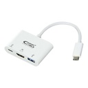 Adaptador USB-C a HDMI NANOCABLE 10.16.4302 Full HD (15 cm) Blanco (1 unidad)