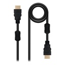 Cable HDMI NANOCABLE 10.15.1802 (1,8M) Negro