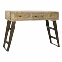 Recibidor DKD Home Decor Negro 130 x 40 x 89 cm