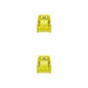 CAT 6a SFTP Cable NANOCABLE 10.20.1900-Y Yellow Grey 10 m