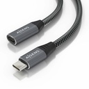 Cable Alargador USB Aisens A107-0636 Gris 2 m (1 unidad)