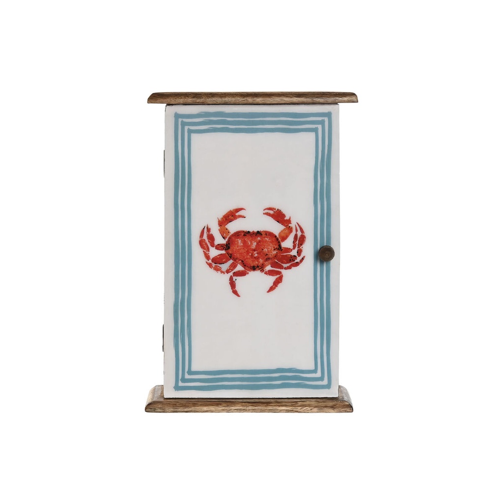 Key cupboard Home ESPRIT Multicolour 18 x 7,5 x 28 cm