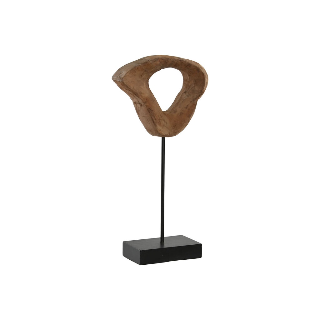 Figura Decorativa Home ESPRIT Marrón Negro Moderno 22 X 9 X 44 CM