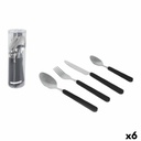 Cubertería Quttin Plástico 16 Piezas (6 Unidades)