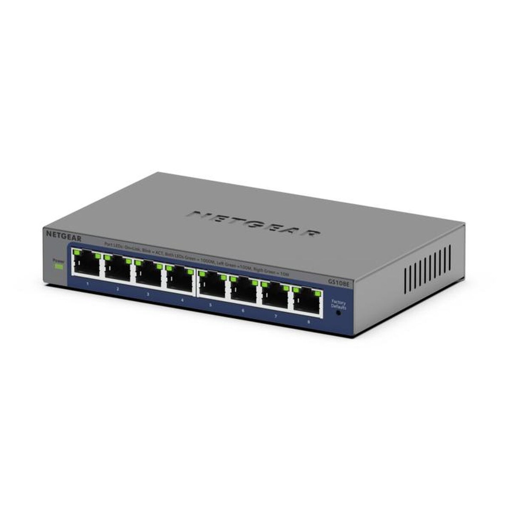 Cable USB Netgear GS108E-400EUS Gris