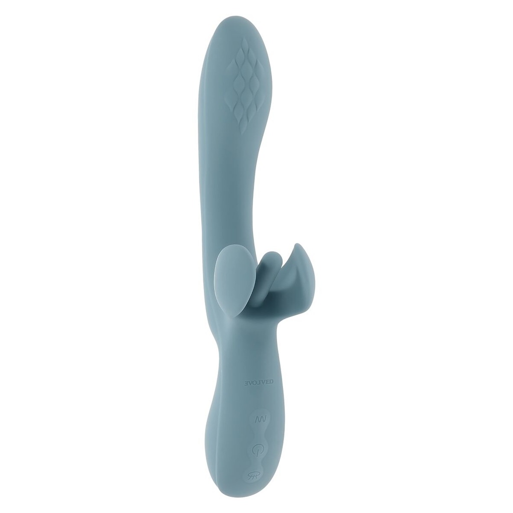 Vibrador Doble Estimulación Evolved Azul