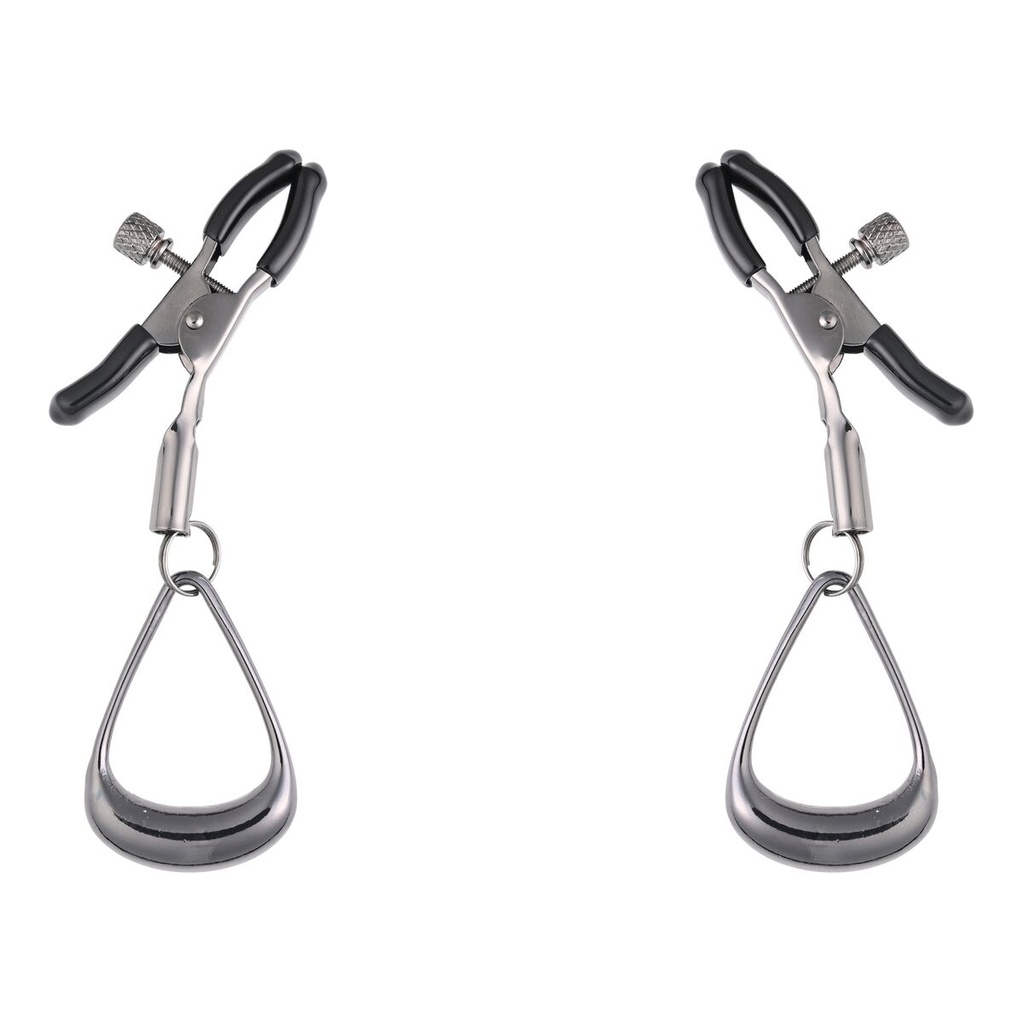 Nipple Clamps Chain Sportsheets Velvet Noir