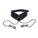 Nipple Clamps Chain Sportsheets Velvet Noir