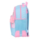 School Bag BlackFit8 Smile Blue Pink 32 x 42 x 15 cm