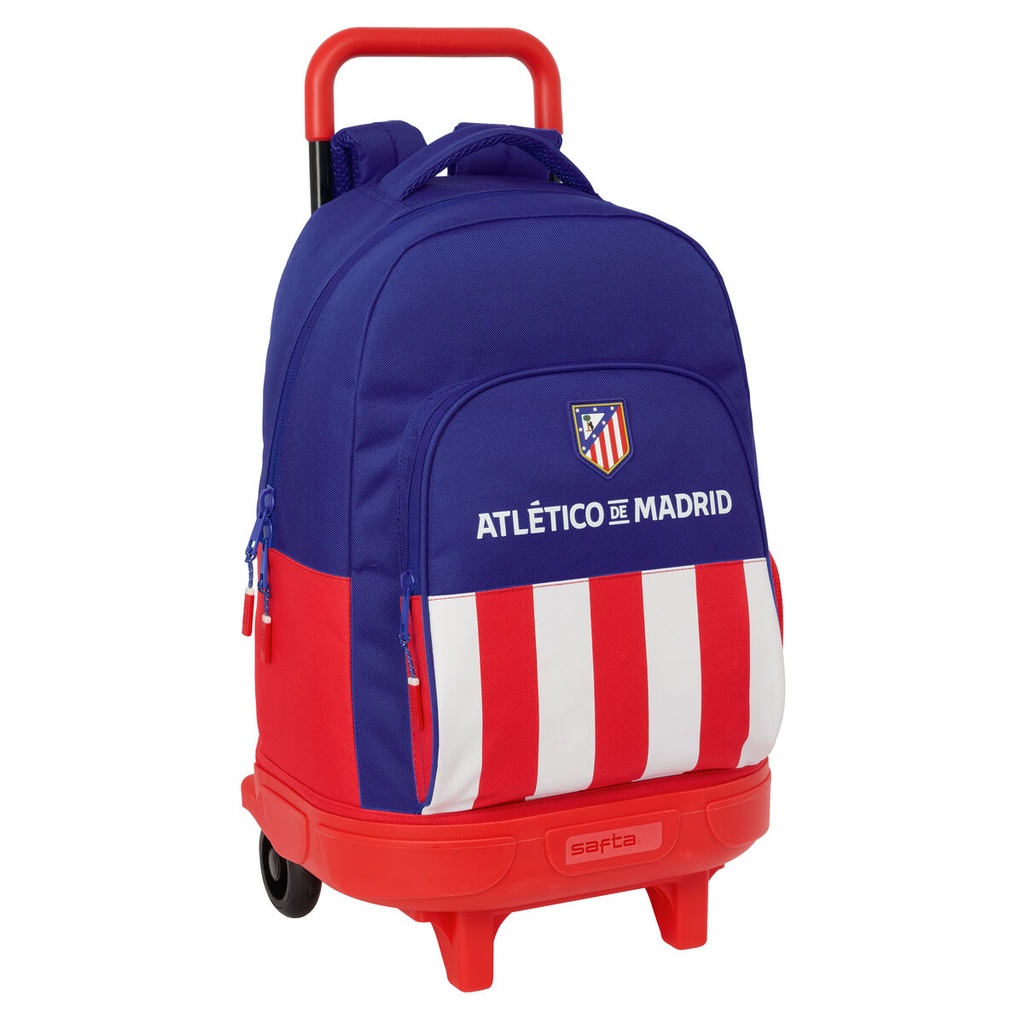 Mochila Escolar Atlético Madrid Azul Blanco Rojo 33 x 45 x 22 cm