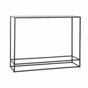 Hall DKD Home Decor Black Golden 110 x 25 x 84 cm
