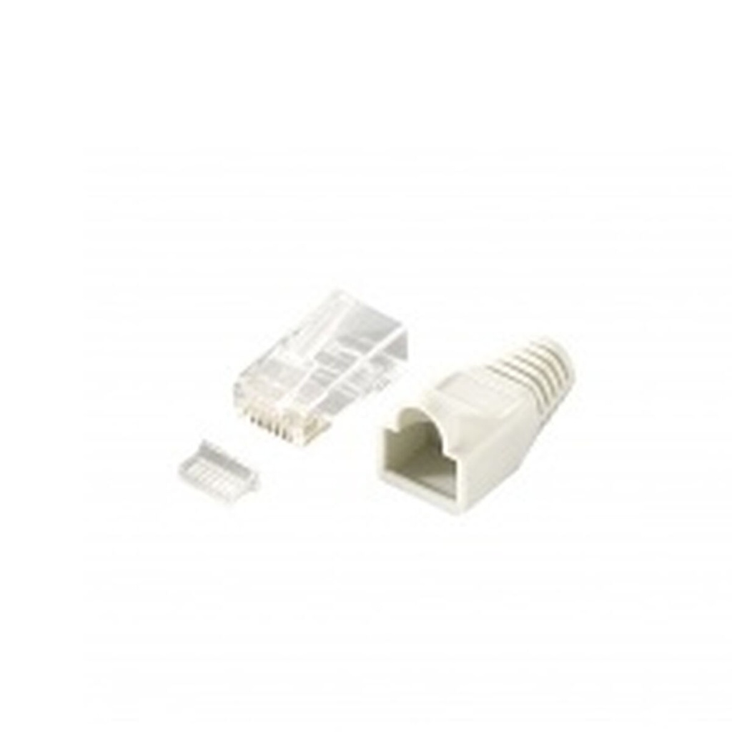 Conector RJ45 Categoría 6 UTP Equip 121175 Transparente 100 Unidades