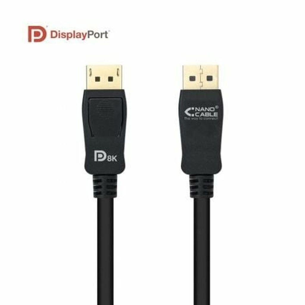 DisplayPort Cable NANOCABLE 10.15.2503 Black 3 m