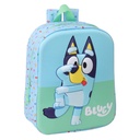Mochila Escolar Bluey Azul 22 x 27 x 10 cm
