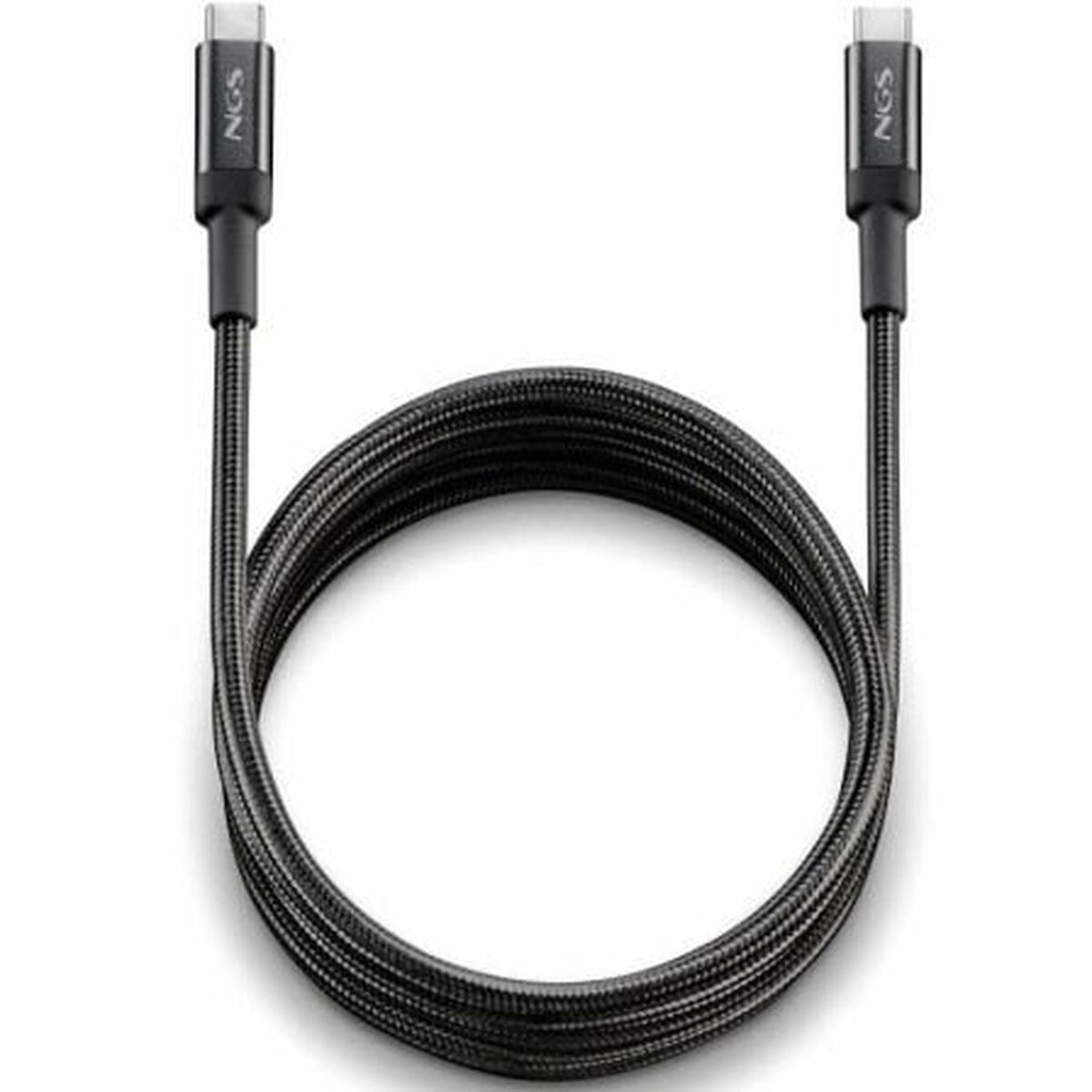 USB Cable NGS KNOT100W-3 3 m Black