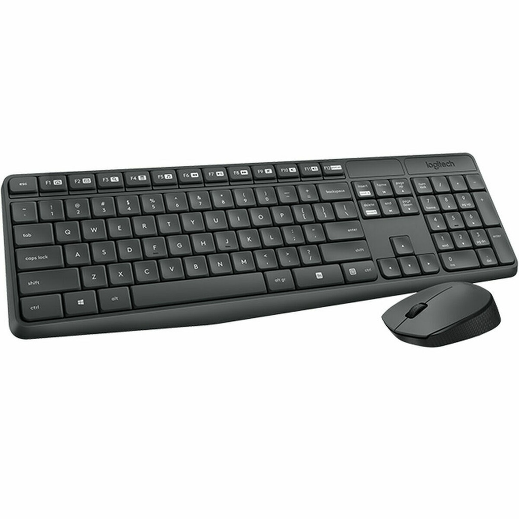 Teclado y Ratón Inalámbrico Logitech 920-007917 Gris