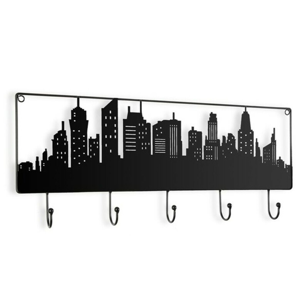 Perchero de Pared Metal (5 x 23,5 x 56,5 cm)