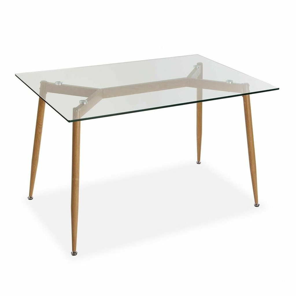 Table Versa Rebecka 80 x 75 x 120 cm Transparent (80 x 75 x 120 cm)
