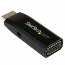Adaptador DisplayPort a HDMI Startech HD2VGAMICRA Negro