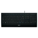 Teclado Logitech K280E Negro Francés AZERTY