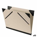 Carpeta Canson Dibujo Gris A2 Cartón (10 Unidades)