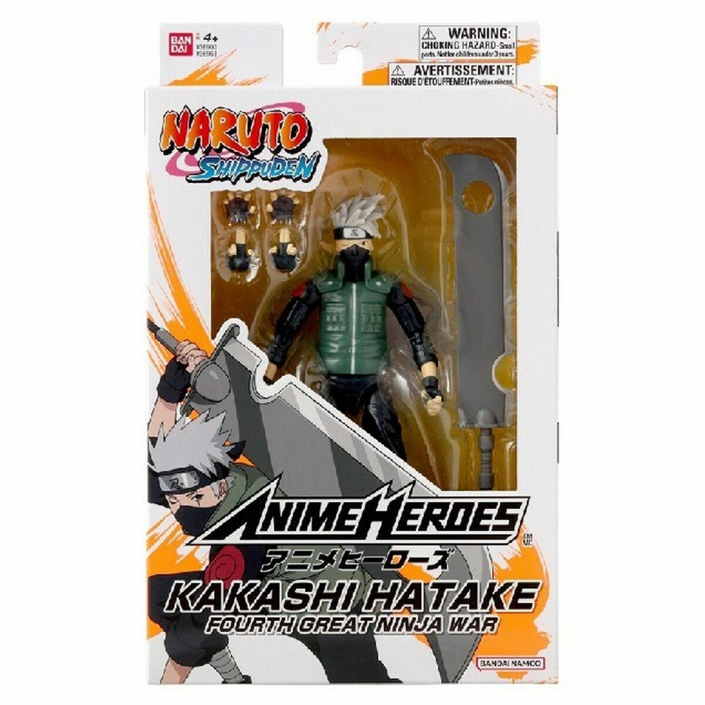 Figura Articulada Bandai Kakashi Hatake 17 cm