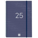 Agenda Finocam YEAR Azul A4 21 x 29,7 cm 2025