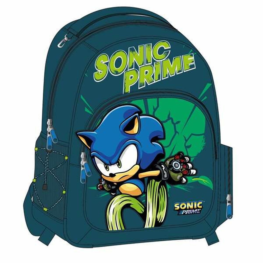Mochila Escolar Sonic Azul oscuro 32 x 15 x 42 cm