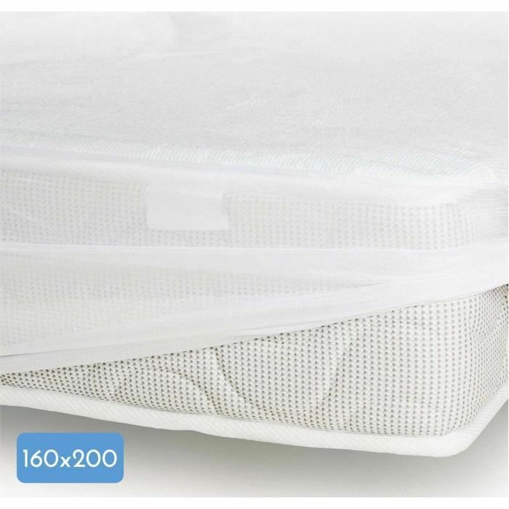 Mattress protector Lovely Home White 200 x 160 cm