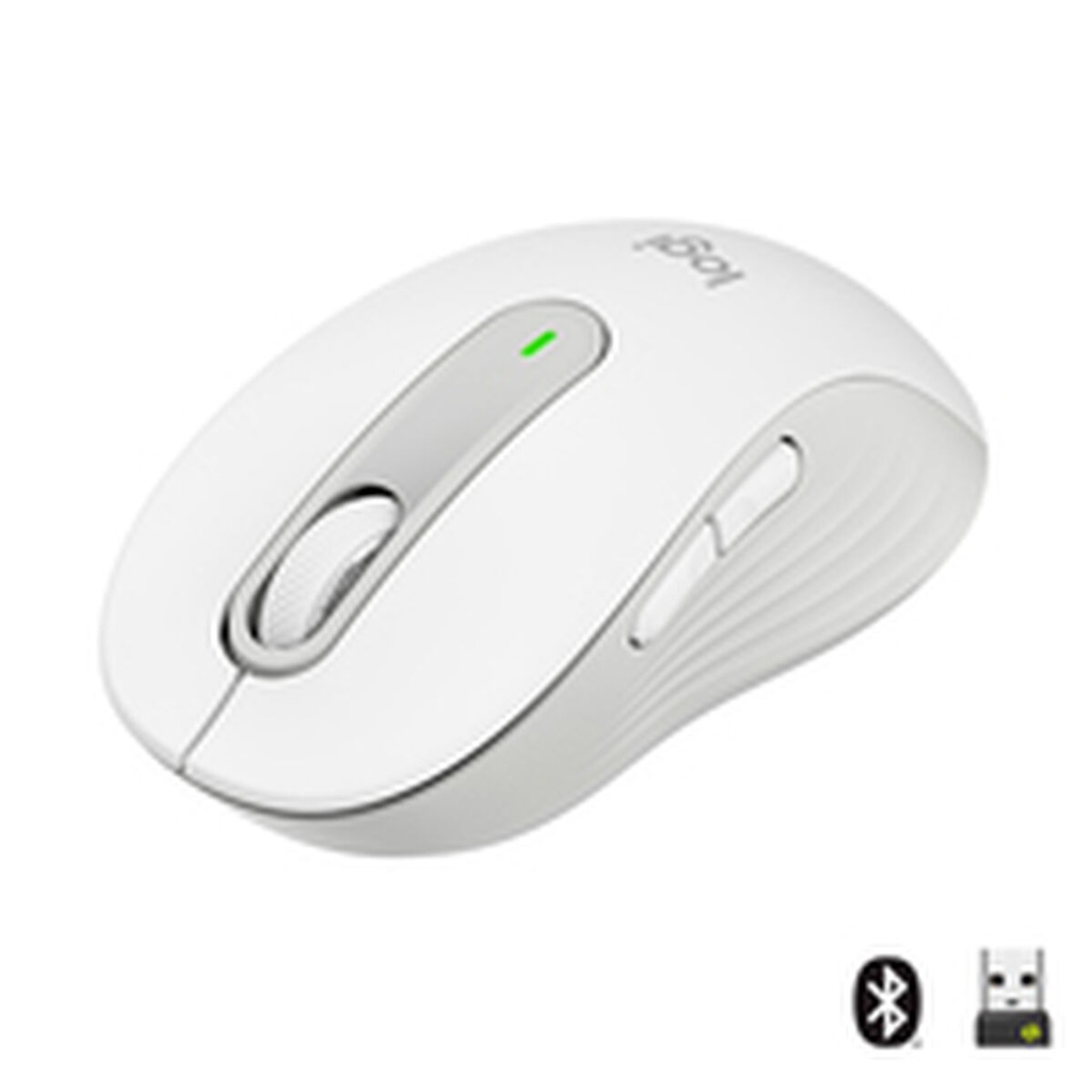 Ratón Inalámbrico Logitech M650 Blanco 2000 dpi