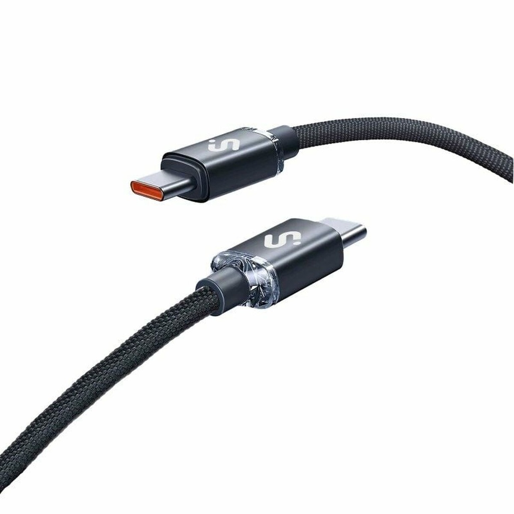 Cable USB-C a USB-C Subblim SUBCAB-C06002 2 m Negro