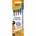 Set of Biros Bic Cristal Original 516346 Multicolour (5 Units)
