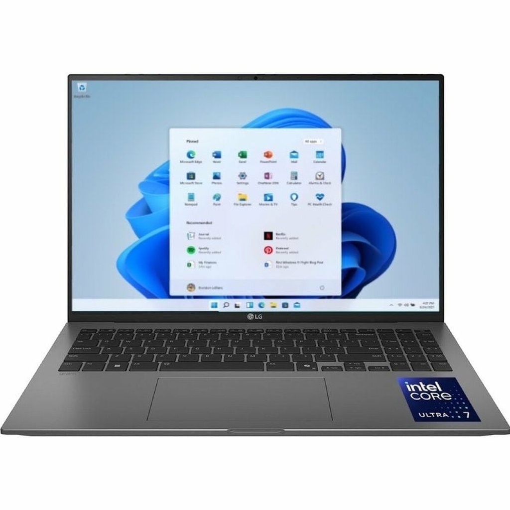 Laptop LG 16Z90TL-G.AU88B 16" intel core ultra 7 32 GB RAM 1 TB SSD Qwerty Español