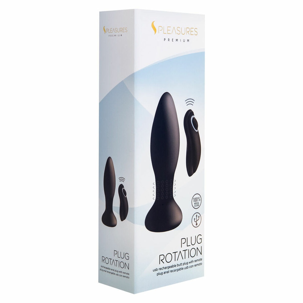 Anal plug S Pleasures Black