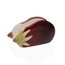 Napkin holder Versa Ceramic 8,5 X 15,8 X 5,9 CM Aubergine