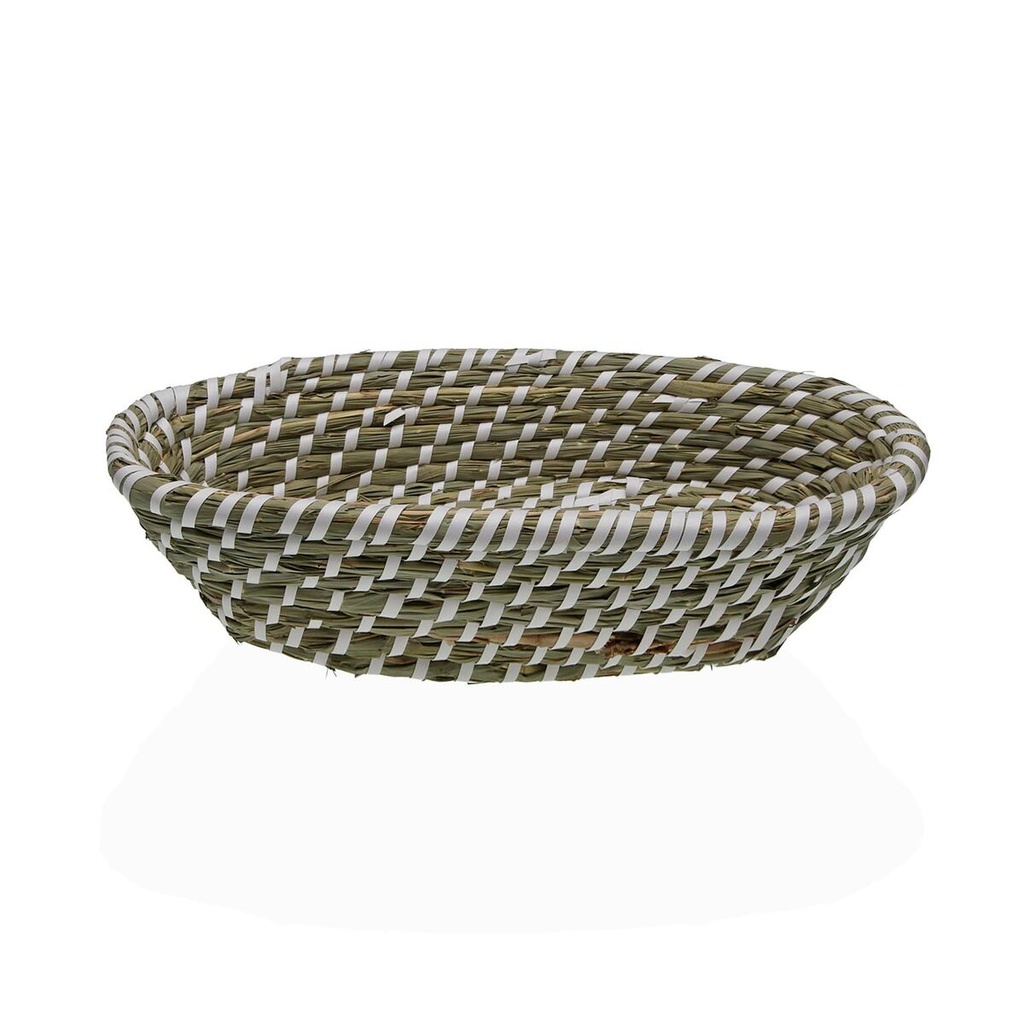 Multi-purpose basket Versa Textile Water hyacinth 35 X 9 X 19 CM