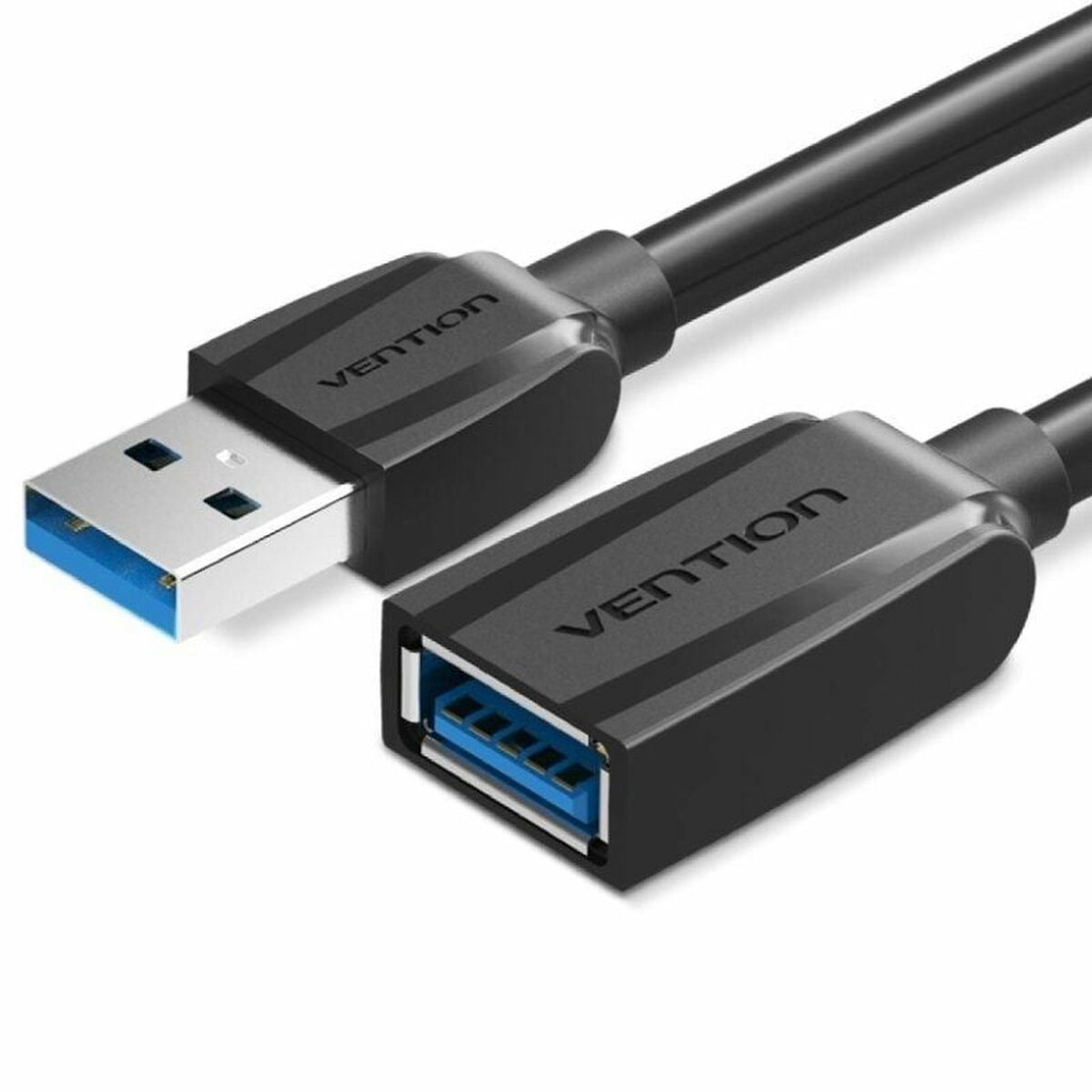 Cable Alargador USB Vention VAS-A45-B300 Negro 3 m