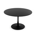 Mesa auxiliar Versa Negro 120 x 73 x 120 cm