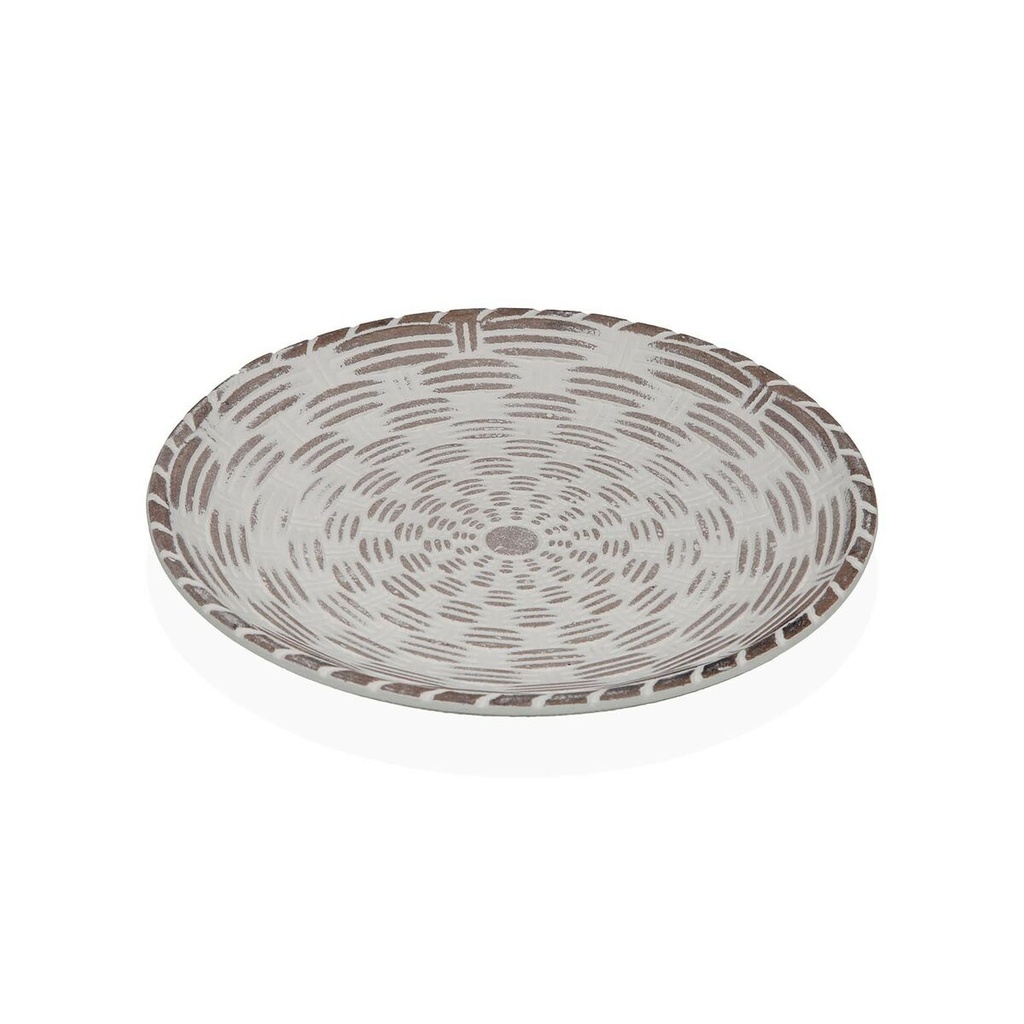 Vaciabolsillos Versa Blanco 20 x 2,5 x 20 cm