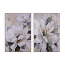 Cuadro Versa Lienzo 2,5 x 90 x 60 cm Flores